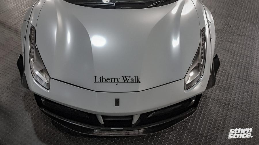 Детали экстерьера Ferrari 488 GTB by Liberty Walk and RACE! 2017 года  (фото 18 из 21)